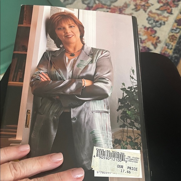 Nora Roberts 'Carolina Moon' Coffee Table Book - Blue and Green Cover - Picture 2 of 3